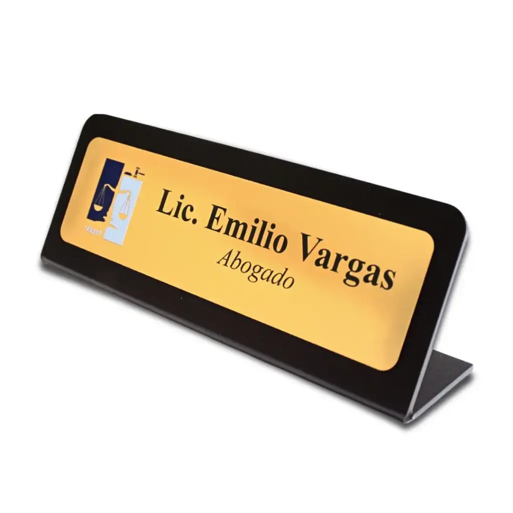 Personificador de Escritorio en Acrílico a Color UV