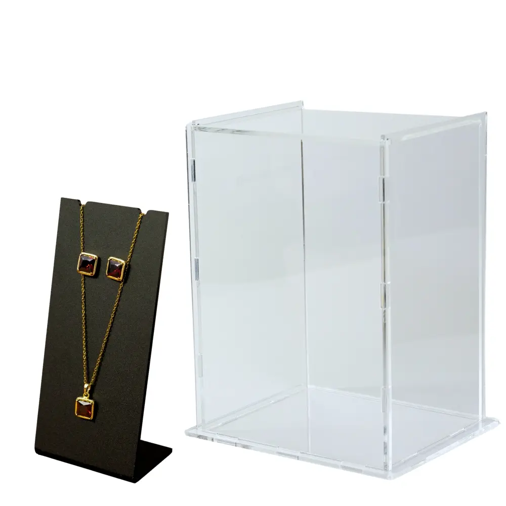 Caja Exhibidor de Acrilico Joyas y Accesorios