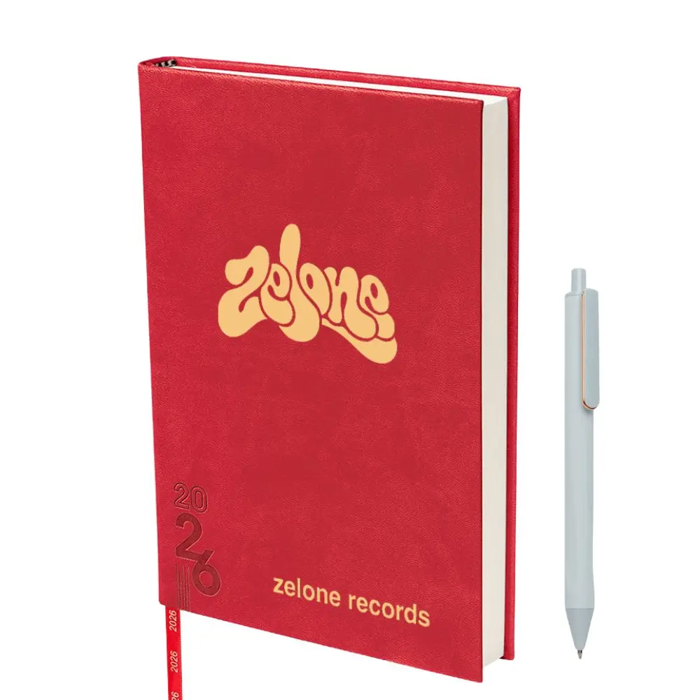 Kit 10 Agenda Diaria Terra 2026 a Color UV