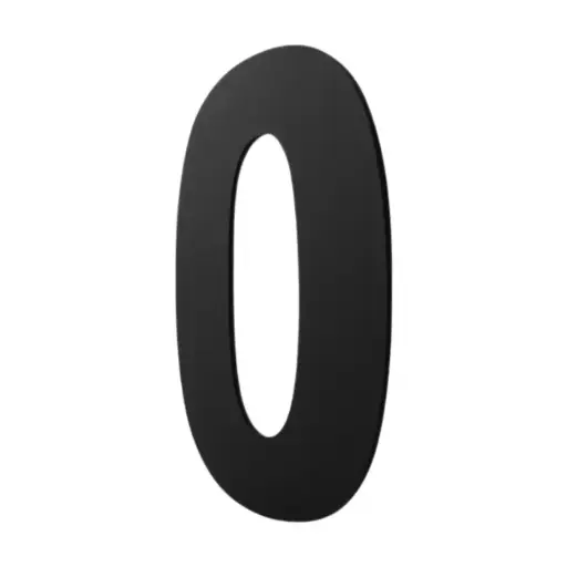 Número Residencial de Acrílico con Adhesivo 15cm Alto